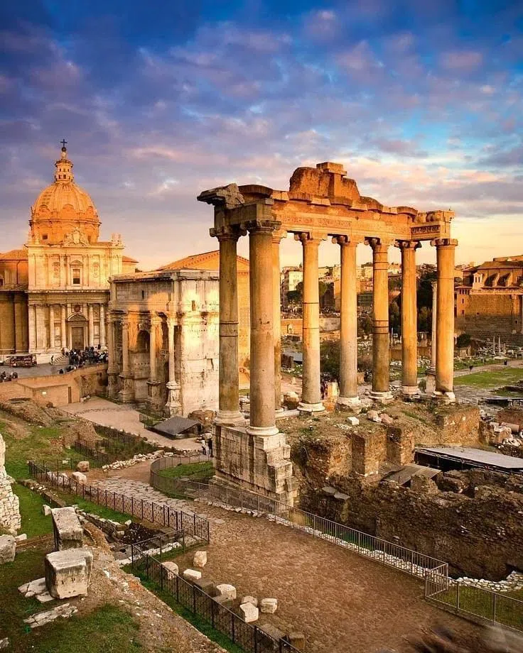 A Night at the Roman Forum & Palatine (Abend-Lichtshow-Besuch), Rom