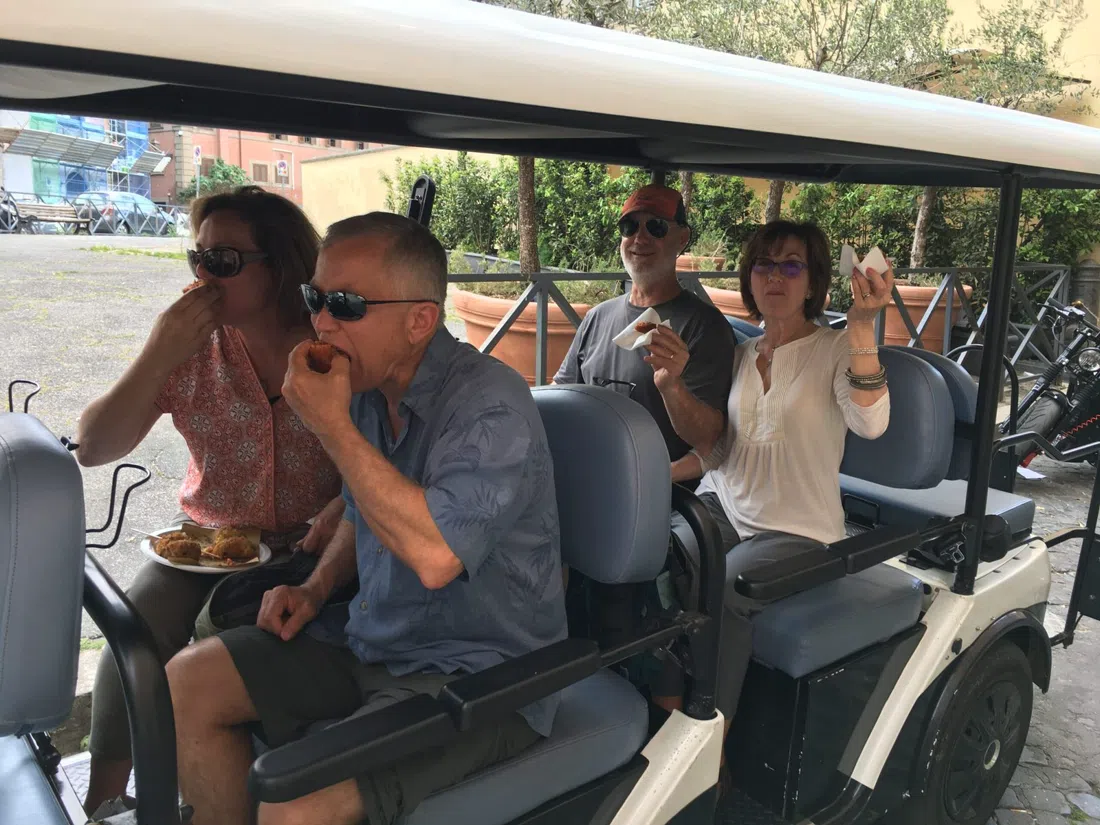 Rome in Golf Cart, Rom