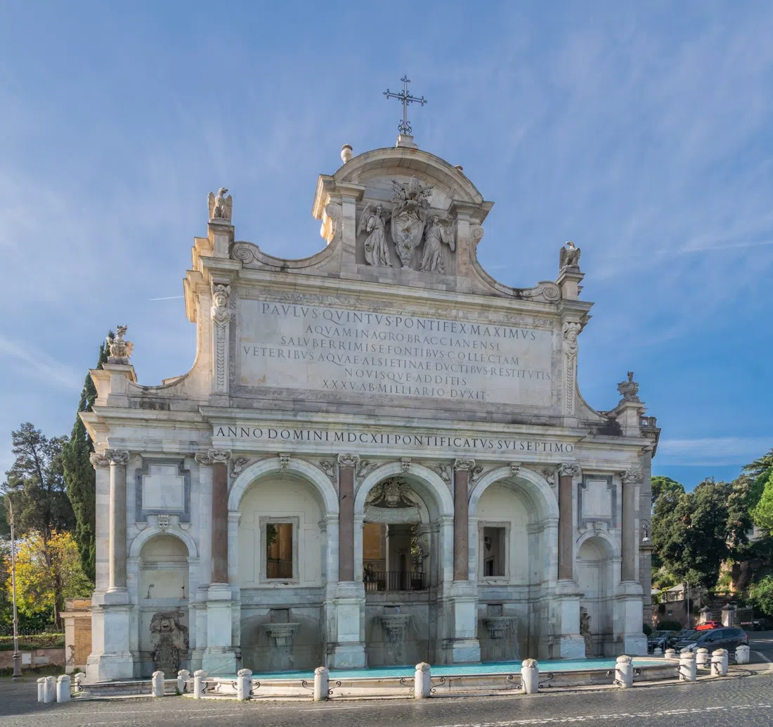 Fontana dell'Acqua Paola (Il Fontanone), Rom